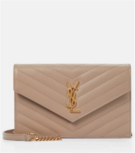 ysl wallet chain bag|YSL cassandre envelope chain wallet.